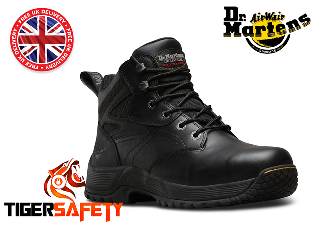 Dr Martens Doc Marten DM Docs Torness ST Black Steel Toe Cap Safety Boots PPE_zpswxagqumb