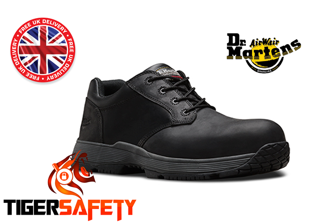 Dr Martens Doc Marten DM 6663 Linnet Black Lightweight Safety Shoes PPE_zpslsxlcazx