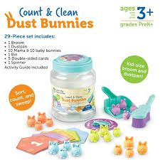 Count &amp; Clean Dust Bunnies