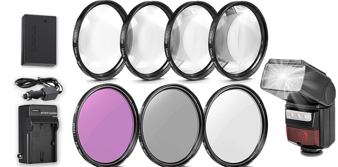 Digital Camera Lens and Flash Kit