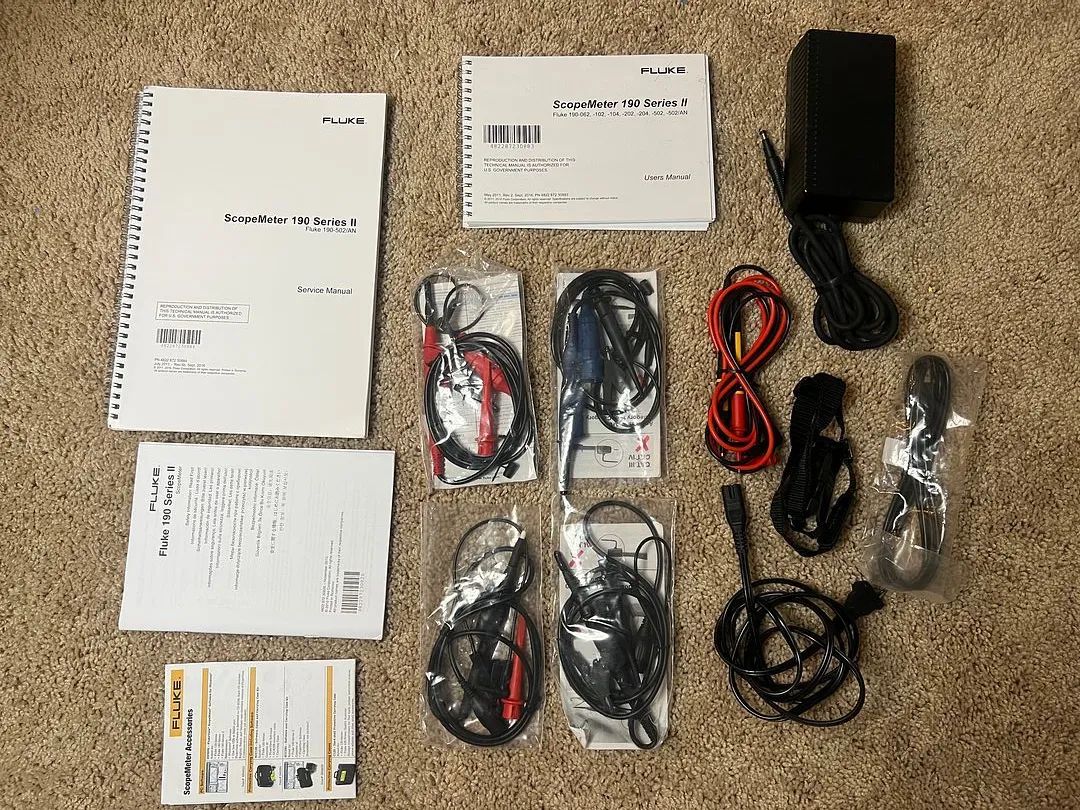 Fluke 190-502 Series II oscilloscope