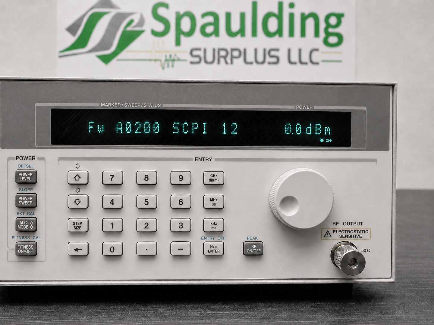 Agilent HP 83752B synthesized sweeper