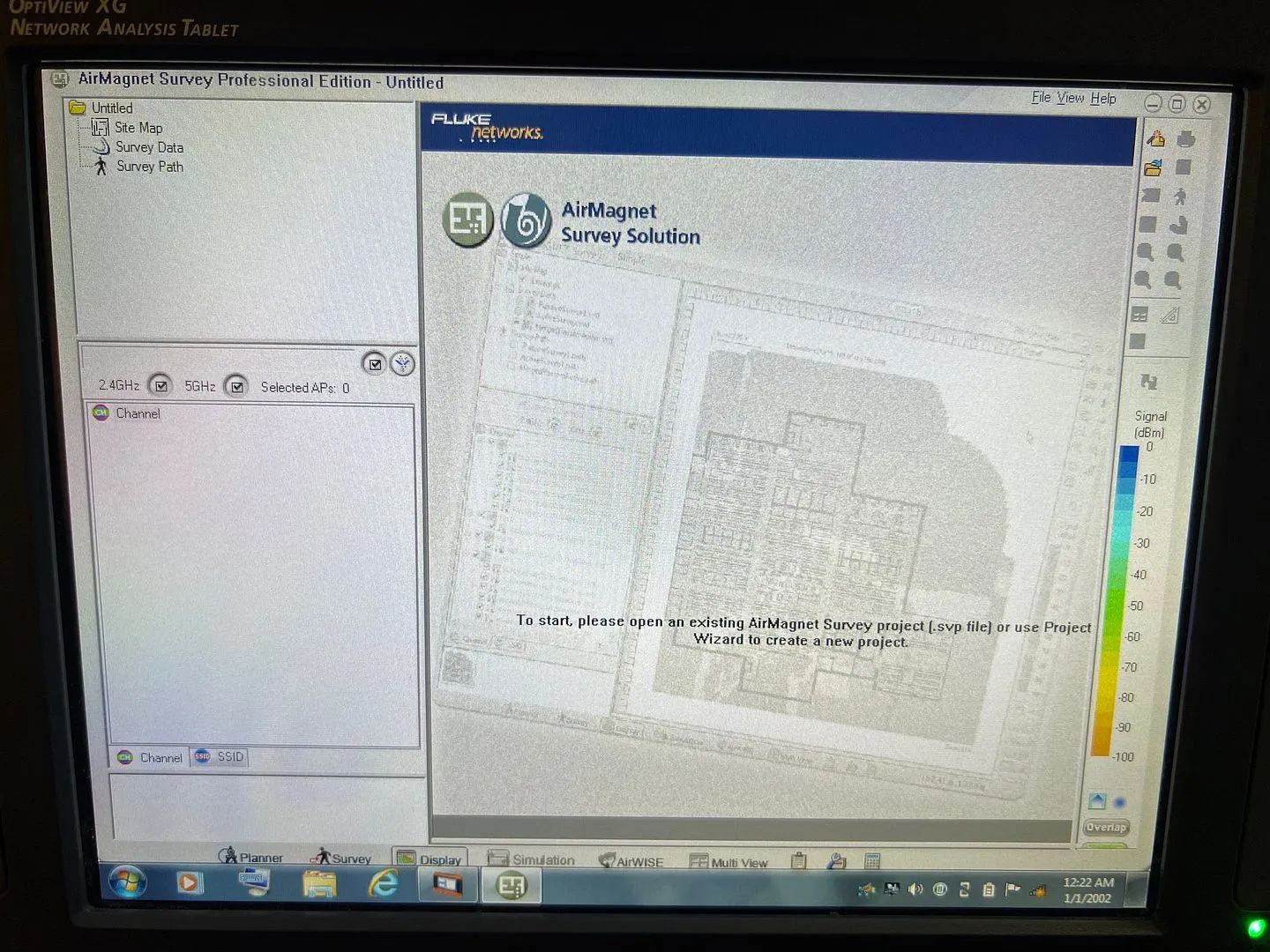 Fluke OptiView OPVXG-10G network analyzer