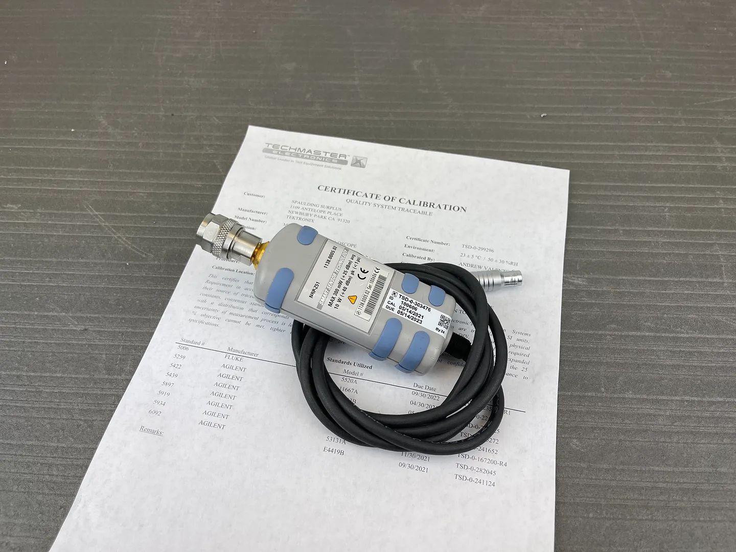 Rohde Schwarz NRP-Z51 thermal power sensor