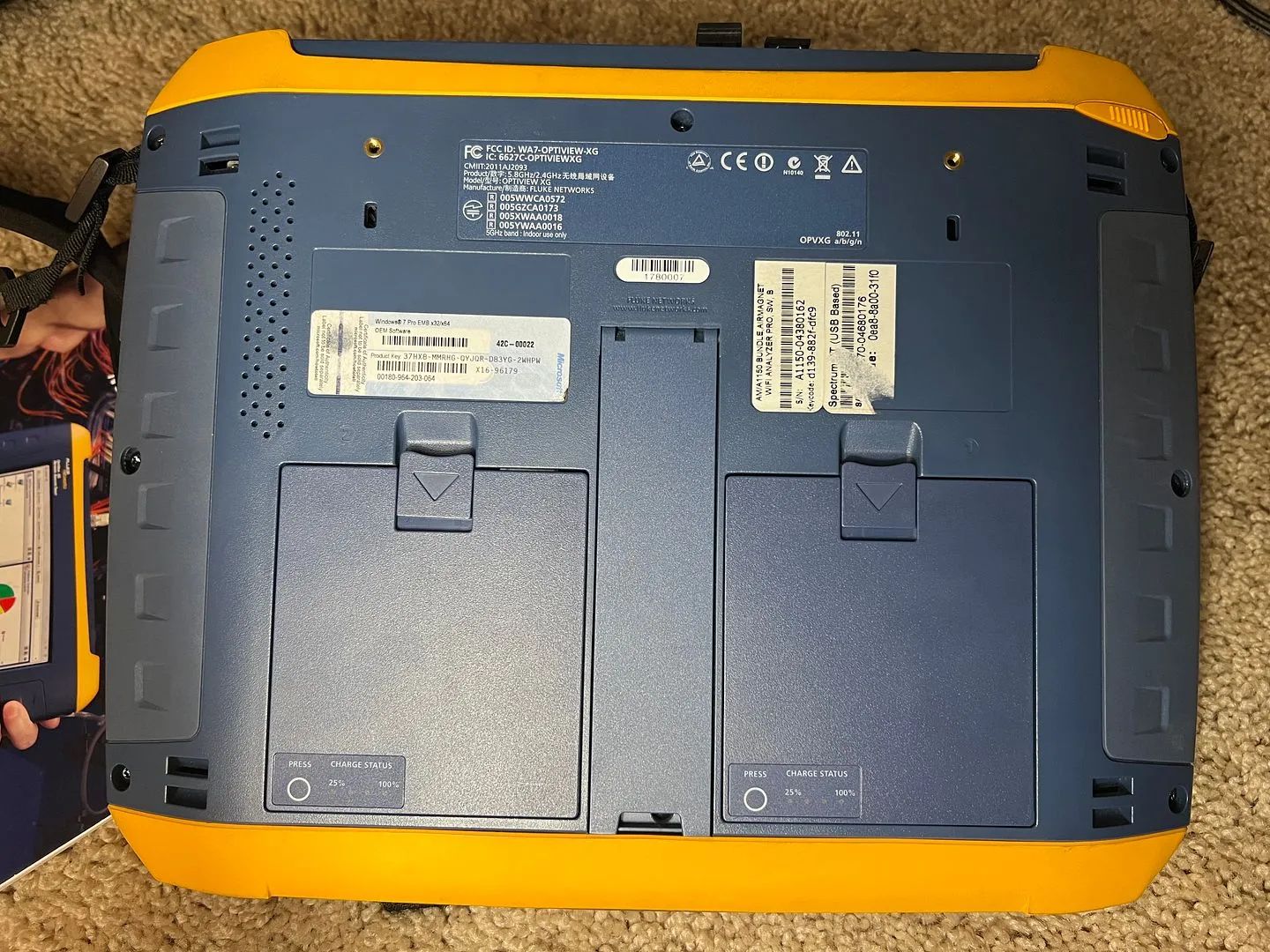 Fluke OptiView OPVXG-10G network analyzer