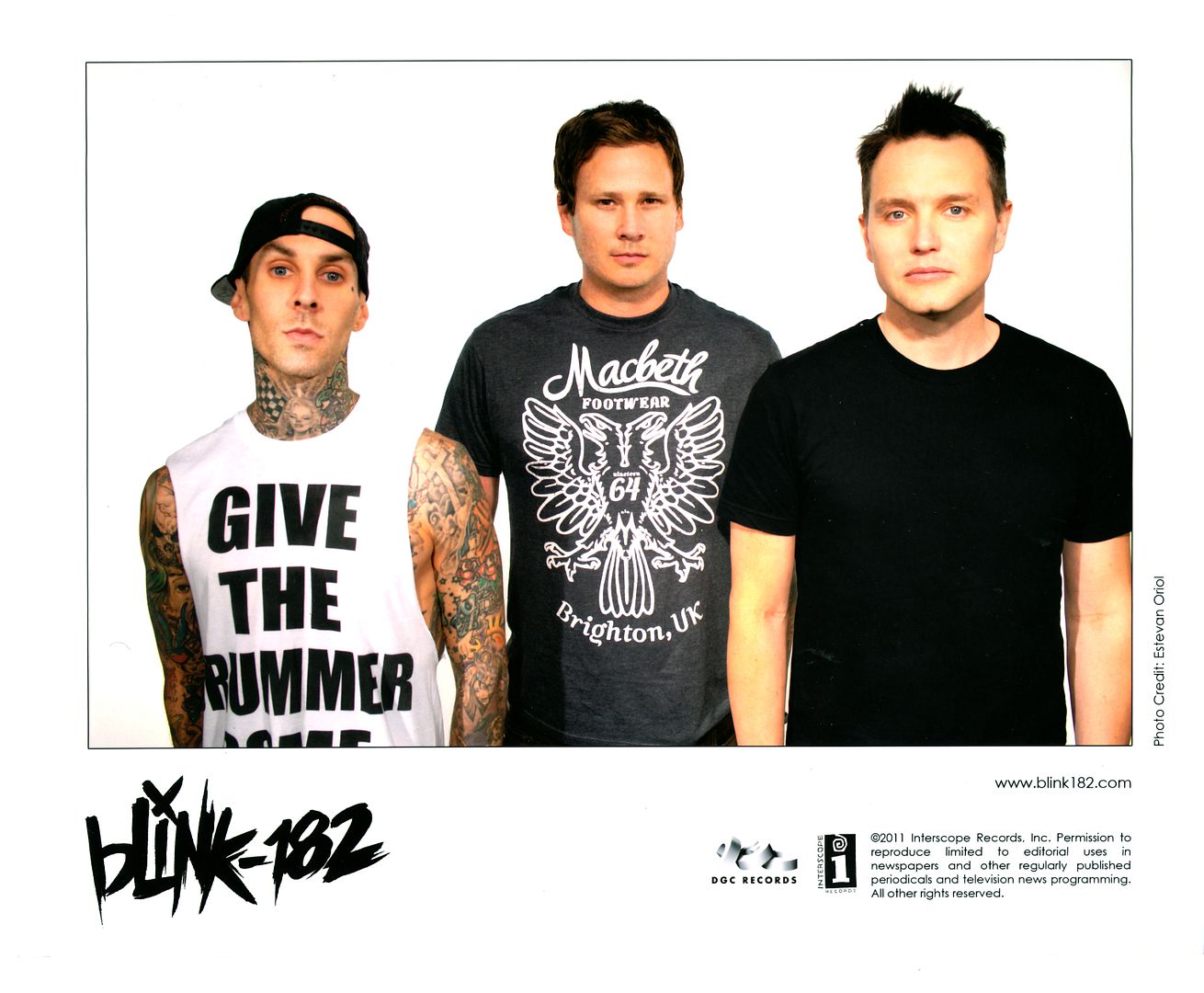 Blink-182 Press Photo