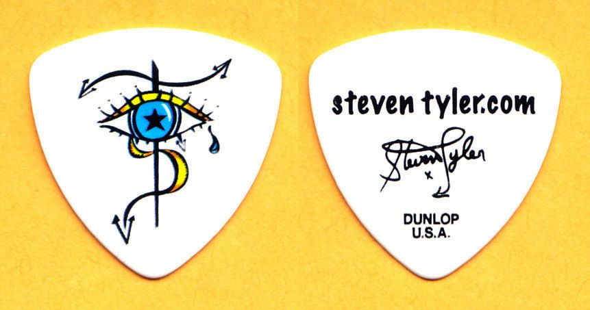 Aerosmith Steven Tyler Signature Guitar Pick - 2012-2013 Global