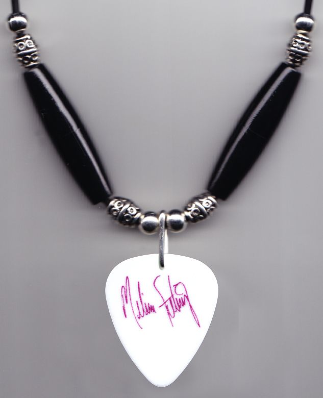 MLE White Necklace - Back