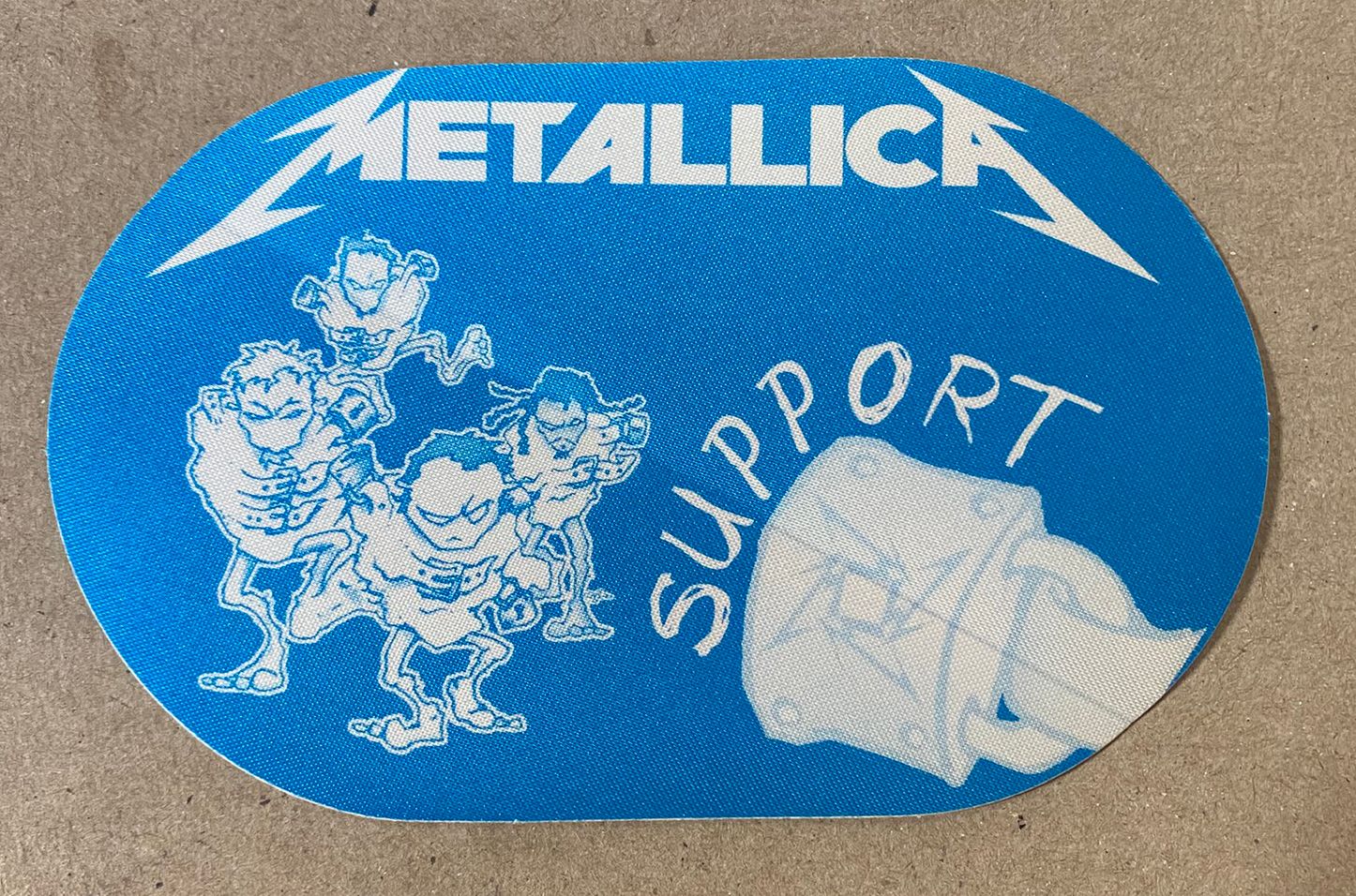 Metallica 2000 Blue Pass