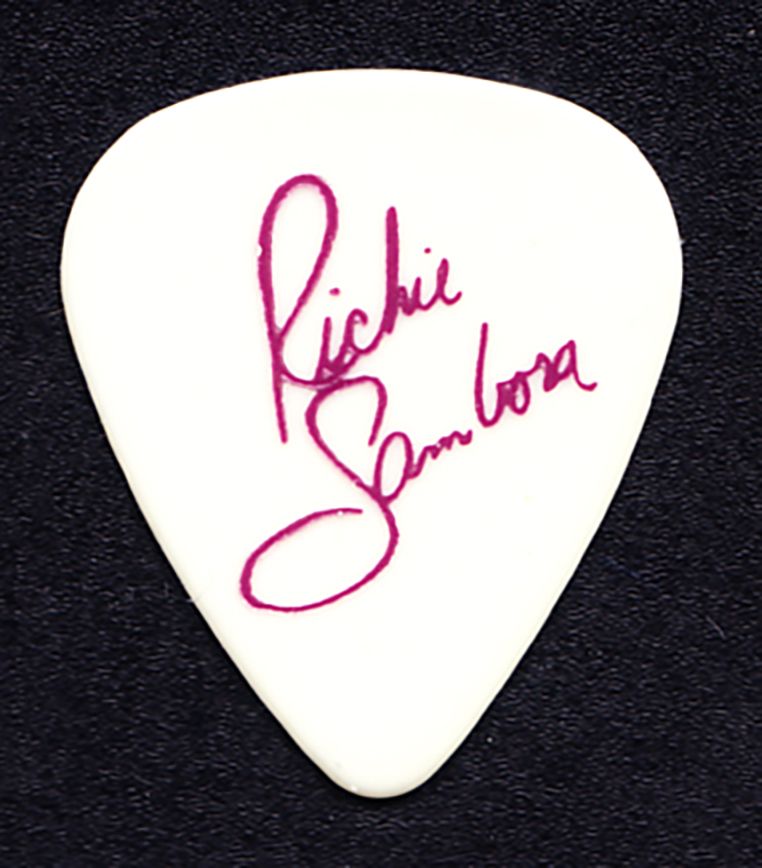 BJ RS White Purple Fan Club Pick
