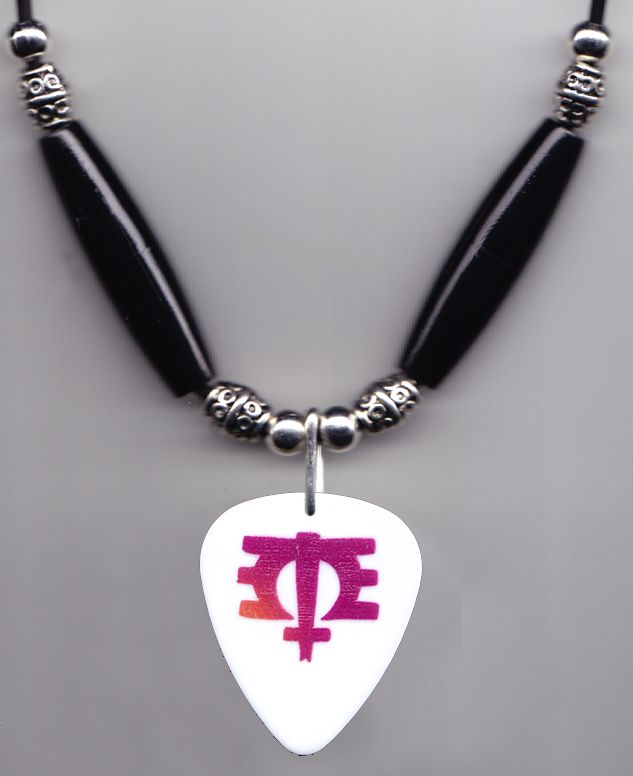 MLE White Necklace - Closeup