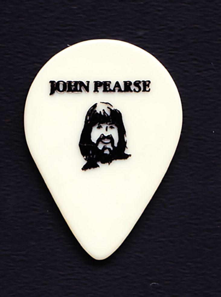 John Pearse White Black Pick