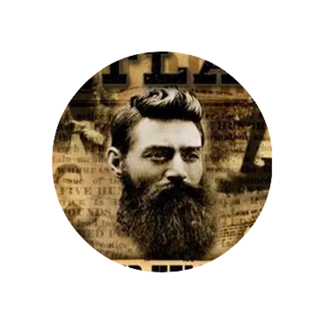 Ned Kelly in armour