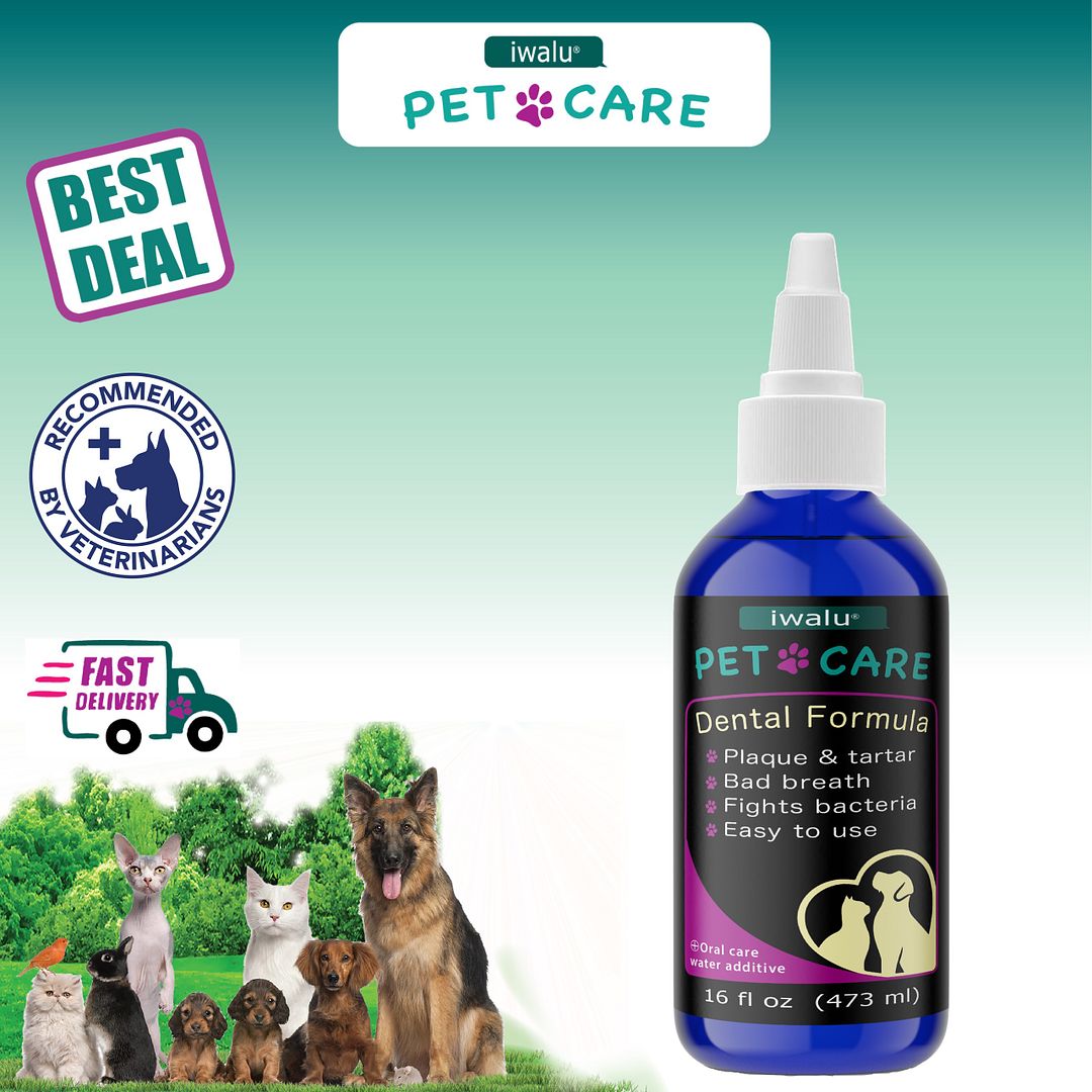 Dog Fresh Breath Water Additive Immune Booster | FREE SHIP