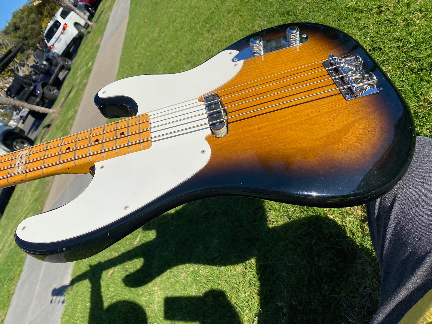 1999-2002 Fender Sting P Bass Precision- Sunburst - CIJ 1999-2002 Fender Sting P Bass Precision- Sunburst - CIJ