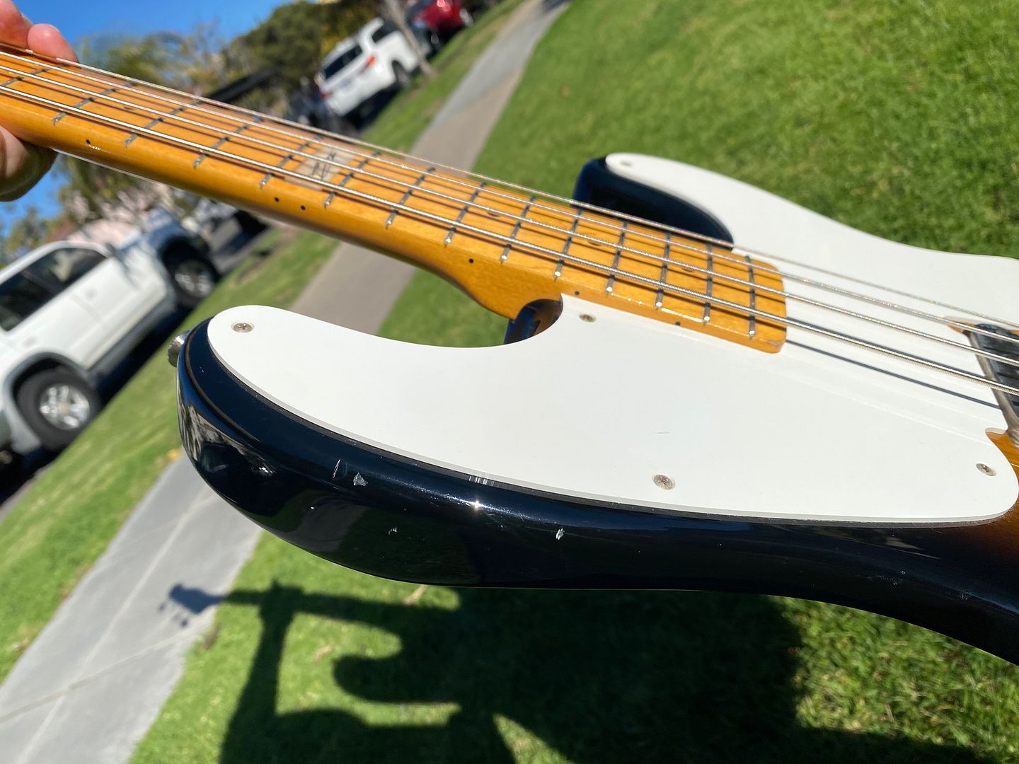 1999-2002 Fender Sting P Bass Precision- Sunburst - CIJ