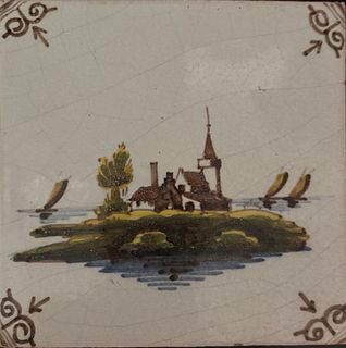 Dutch Fire Place Tile