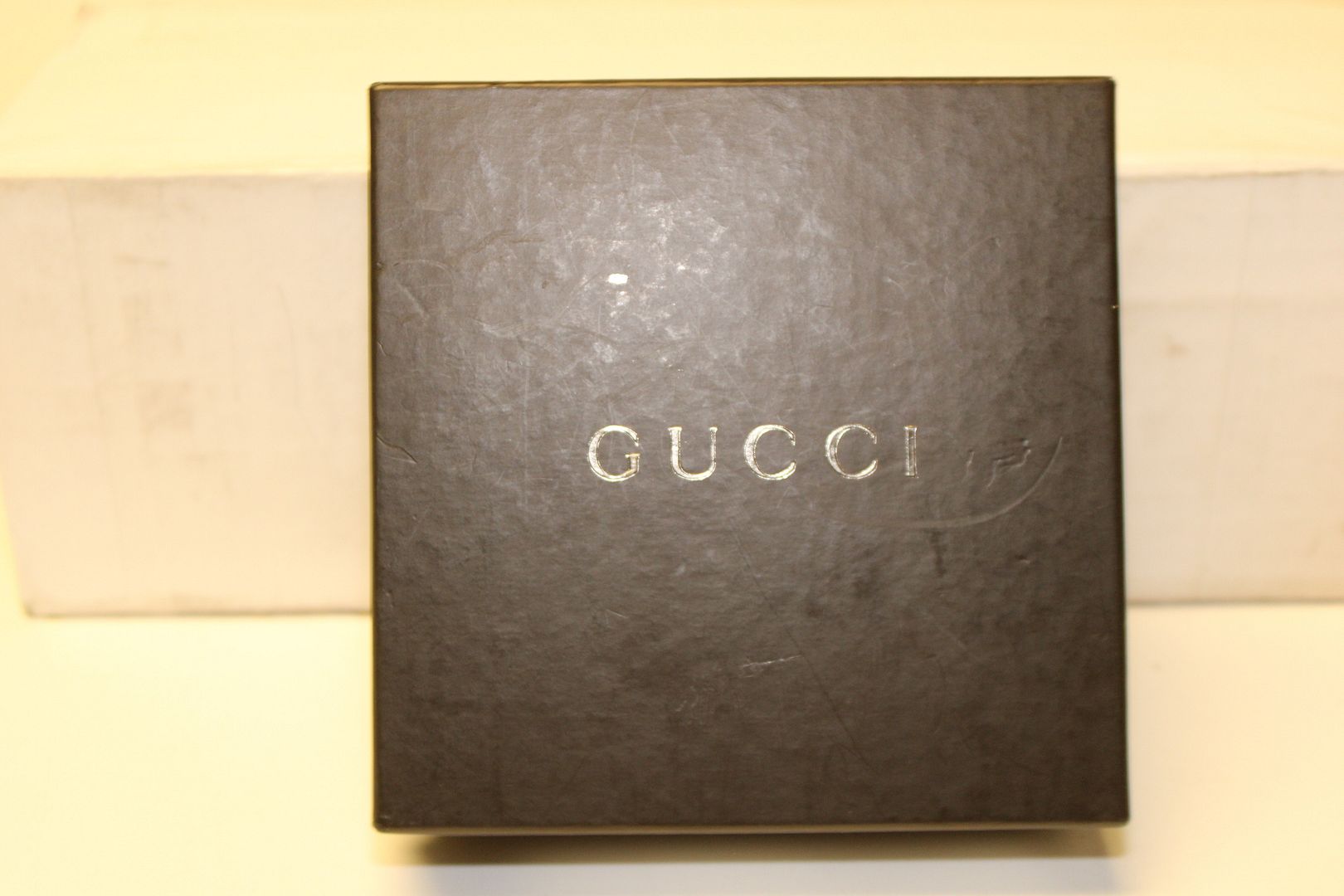 Gucci Italy Made Sloane NEW Vintage Canvas Leather Card Holder