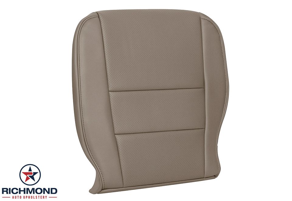 2017-2025-Honda-Ridgeline-Driver-Side-Bottom-Replacement-Leather-Seat-Cover-Beige-Tan-Perf-2