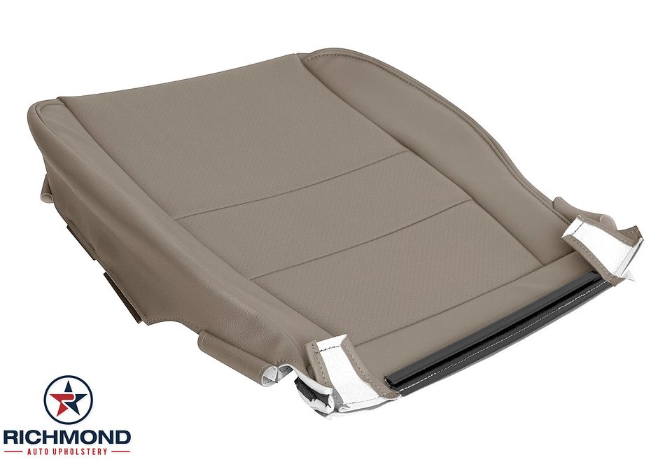 2017-2025-Honda-Ridgeline-Driver-Side-Bottom-Replacement-Leather-Seat-Cover-Beige-Tan-Perf-3