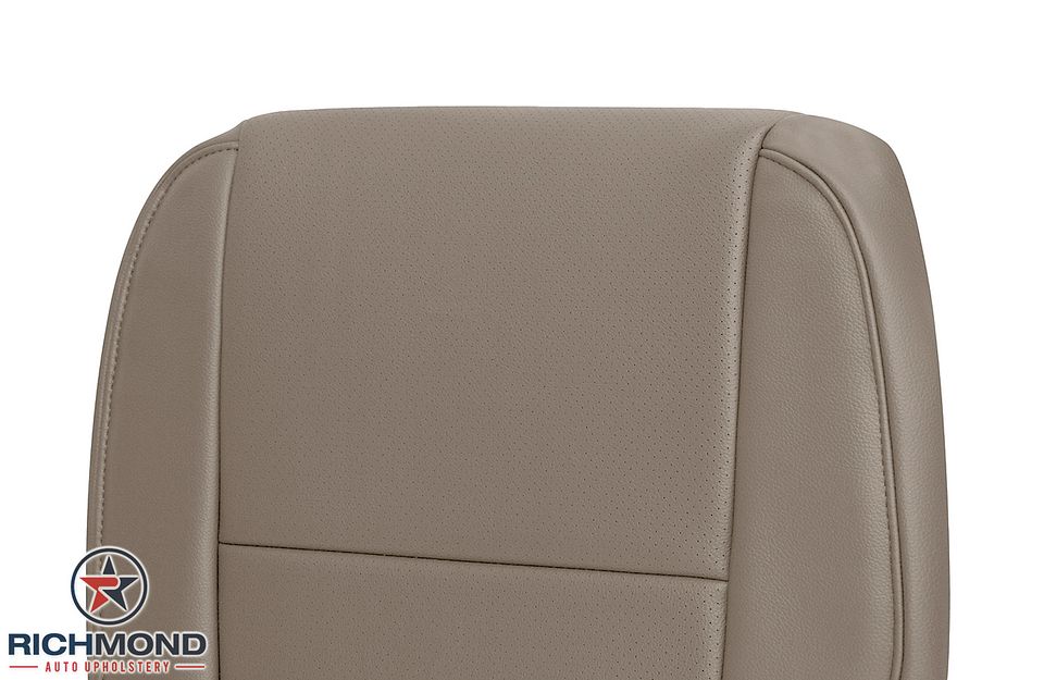 2017-2025-Honda-Ridgeline-Driver-Side-Bottom-Replacement-Leather-Seat-Cover-Beige-Tan-Perf-7