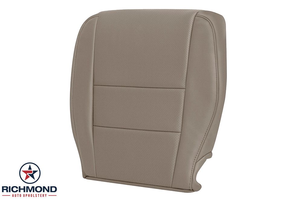 2017-2025-Honda-Ridgeline-Driver-Side-Bottom-Replacement-Leather-Seat-Cover-Beige-Tan-Perf-4