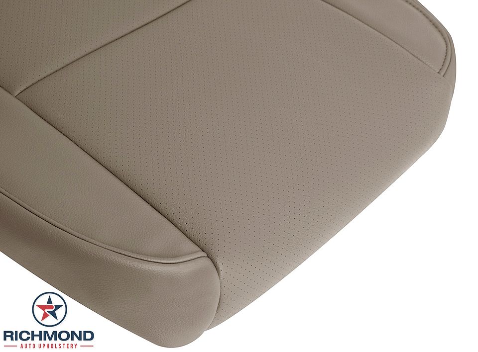 2017-2025-Honda-Ridgeline-Driver-Side-Bottom-Replacement-Leather-Seat-Cover-Beige-Tan-Perf-10