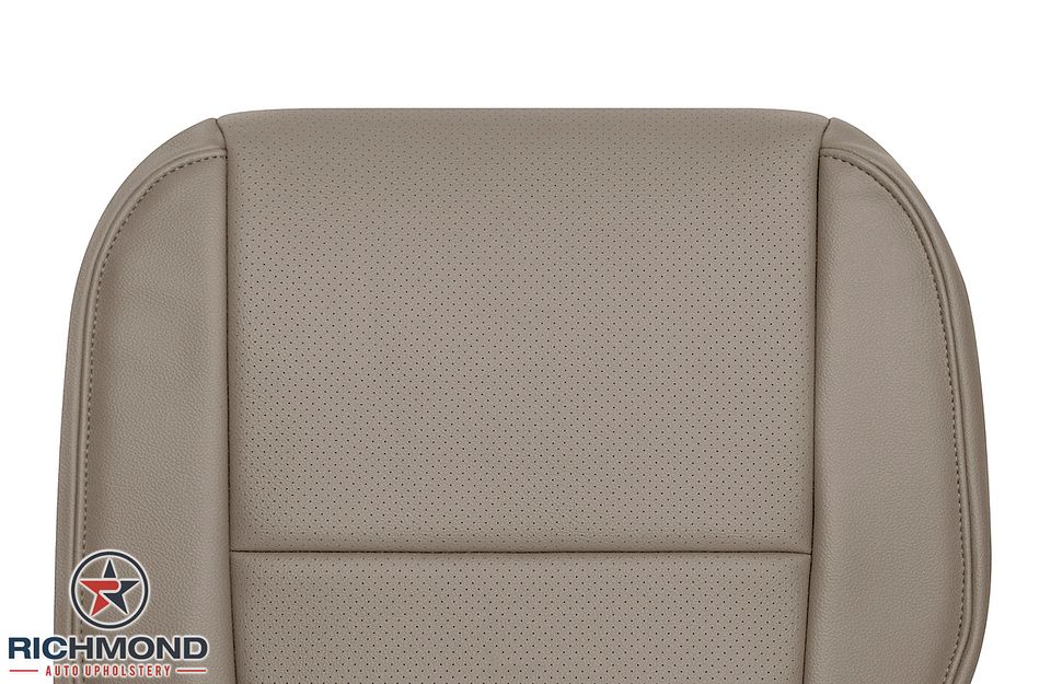 2017-2025-Honda-Ridgeline-Driver-Side-Bottom-Replacement-Leather-Seat-Cover-Beige-Tan-Perf-6