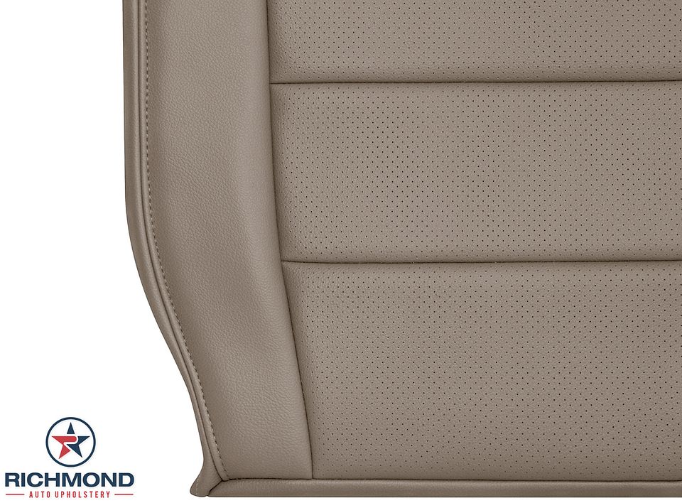 2017-2025-Honda-Ridgeline-Driver-Side-Bottom-Replacement-Leather-Seat-Cover-Beige-Tan-Perf-11