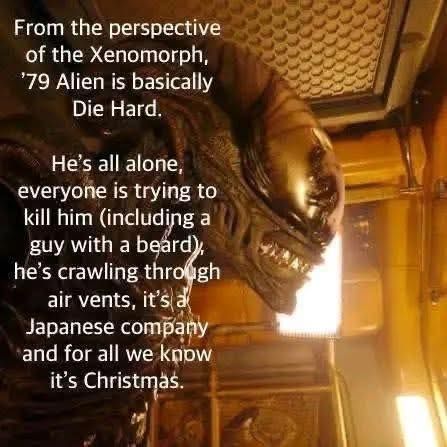 Die Hard alien