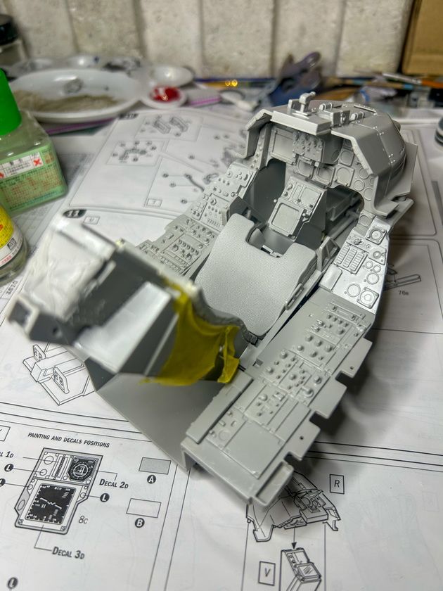 1/12 F-16A - Fighting Falcon - Cockpit
