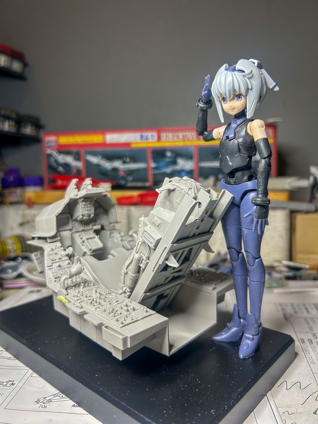 1/12 F-16A - Fighting Falcon - Cockpit