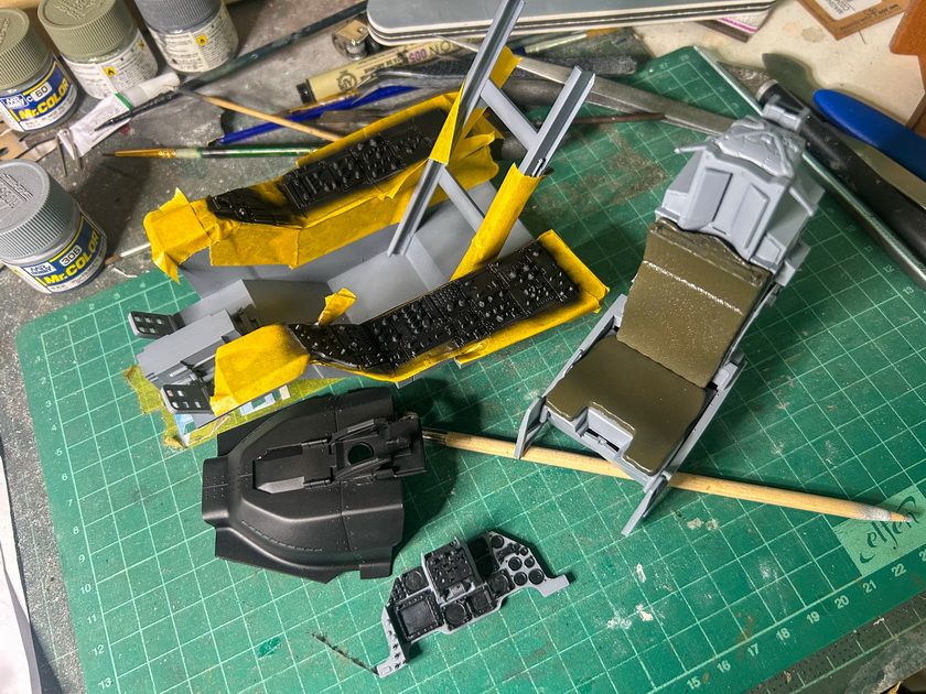 1/12 F-16A - Fighting Falcon - Cockpit