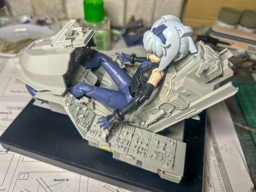 1/12 F-16A - Fighting Falcon - Cockpit