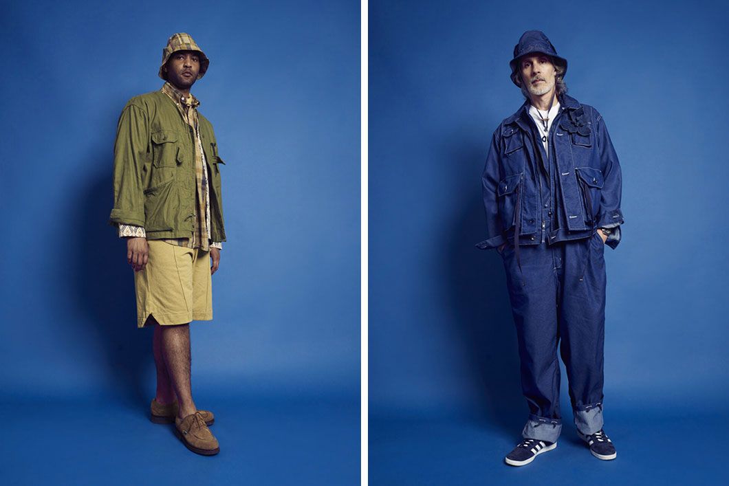 Engineered garments 2025 collection lookbook