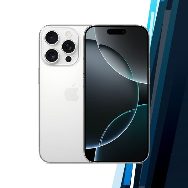 Apple iPhone 16 Pro iOS Cell Phone(White Titanium/8GB+128GB