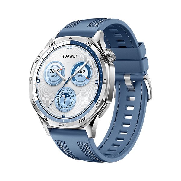 【ユウジ】HUAWAI WATCH GT 5 46mm ブルー Huawei Watch GT 5 Bluetooth iOS Android Smartwatch (46mm/Blue/1.43