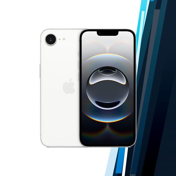 Apple iPhone 16e 5G iOS Cell Phone (White/8GB+128GB/Dual SIM