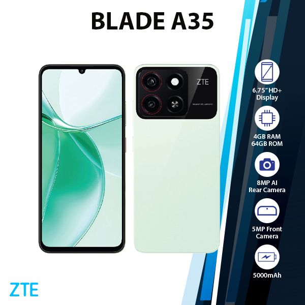 スマートフォン本体 ZTE Blade A35 12GB/64GB 04.png
