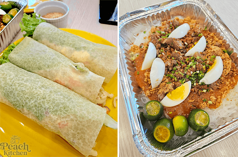 Goldilocks Lumpiang Ubod and Palabok