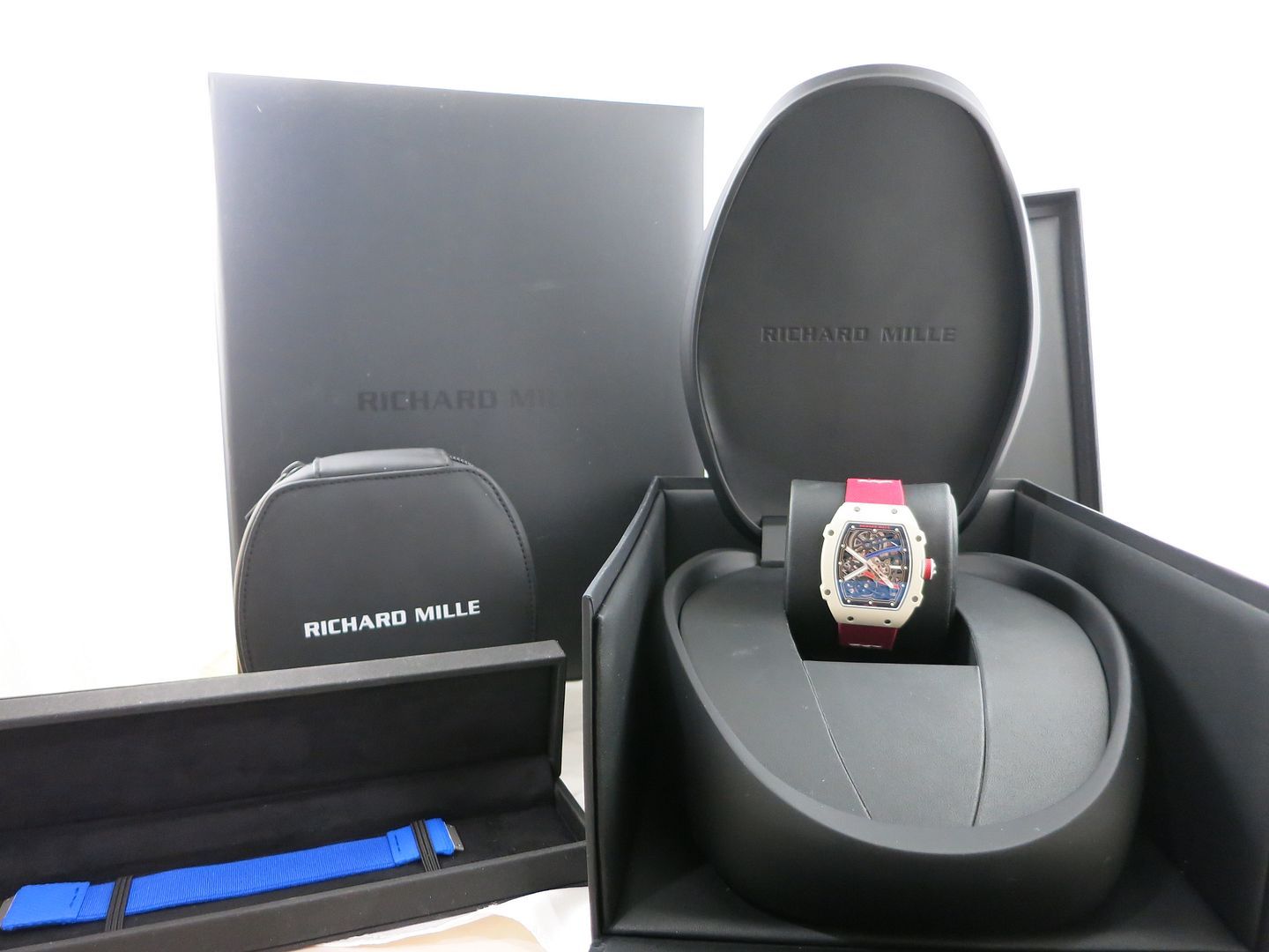RICHARD MILLE RM67-02 WHITE ALEXIS PINTURAULT COMPLETE