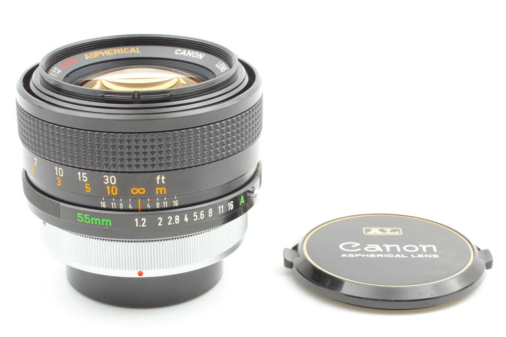 Almost MINT** Canon FD 55mm f/1.2 S.S.C. SSC Aspherical FD Mount