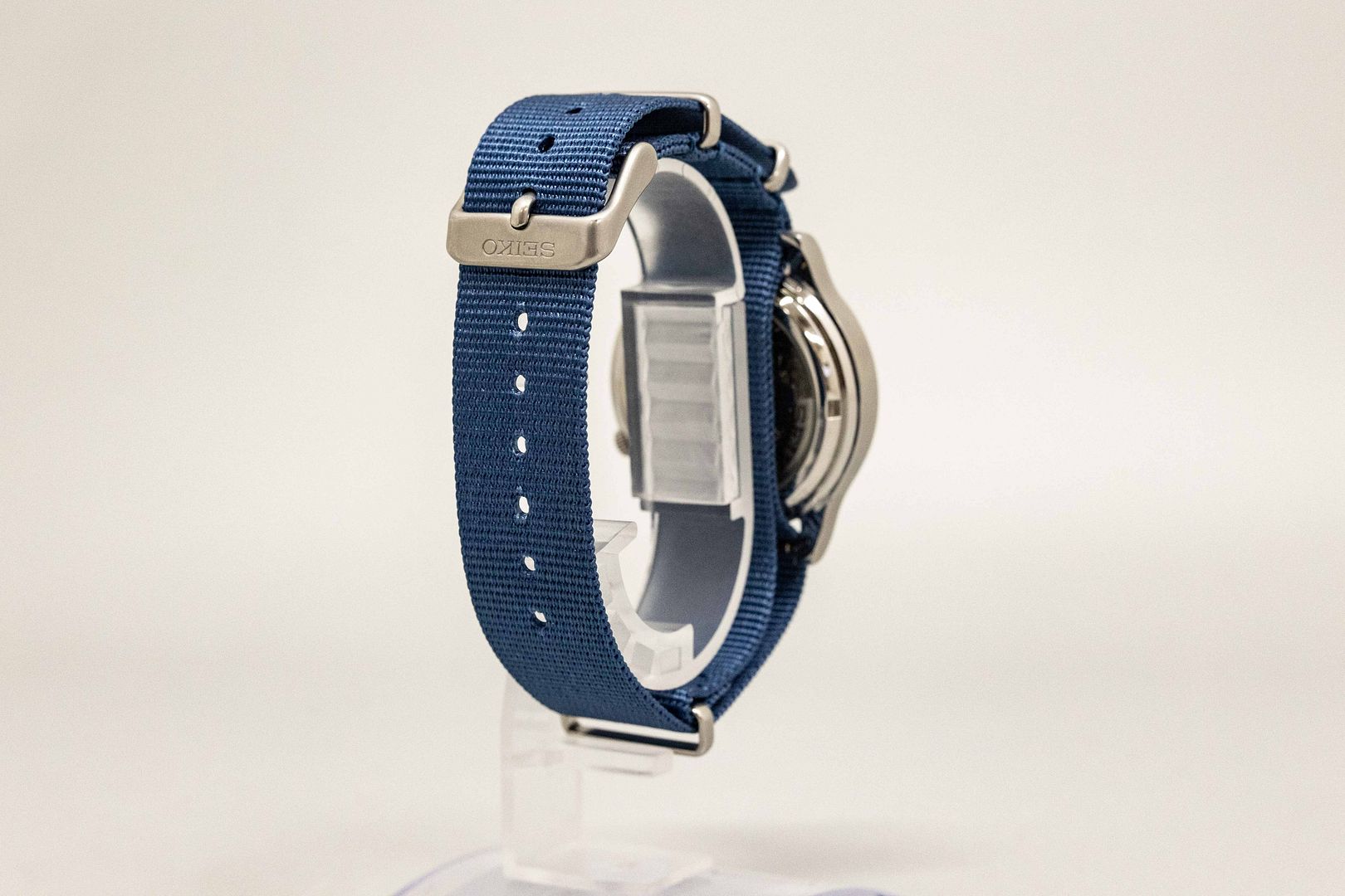 MINT** SEIKO 5 SNK807 7S26-02J0 Automatic Blue Dial Date