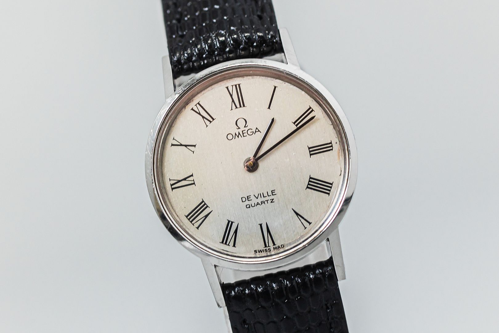 ☆OMEGA☆DeVille/デビル K20/SS クオーツcal.1351 NEAR MINT* Vintage