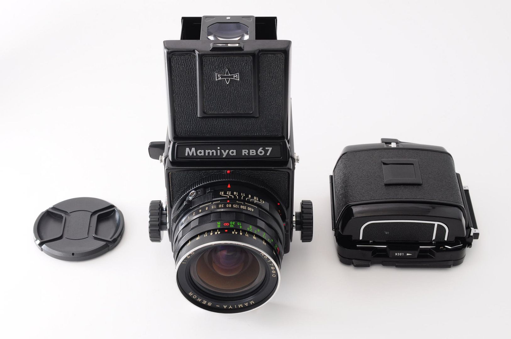 CLA'd LENS **NEAR MINT-** Mamiya RB67 Pro + Sekor 50mm f/4.5 + 120