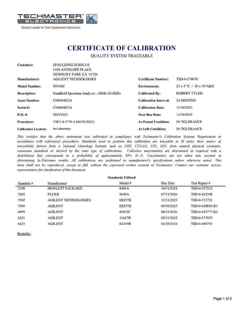 N9344C Cal Certificate 2023-page-001