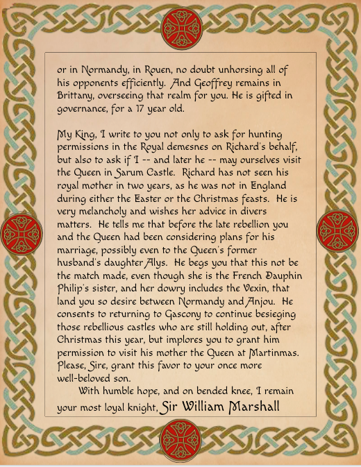2020_Second_Illuminated_MS_letter_Sir_William_to_Henry_II_page_2