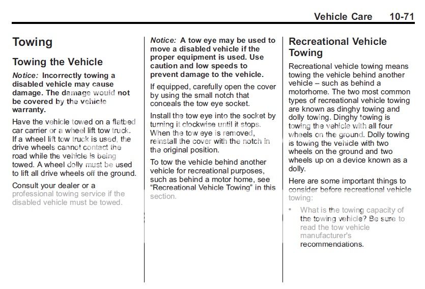 Towing | Chevy Trax Forum