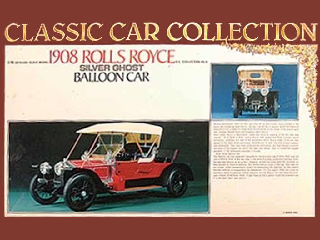 Rolls Royce Silver Ghost Balloon Car 1908