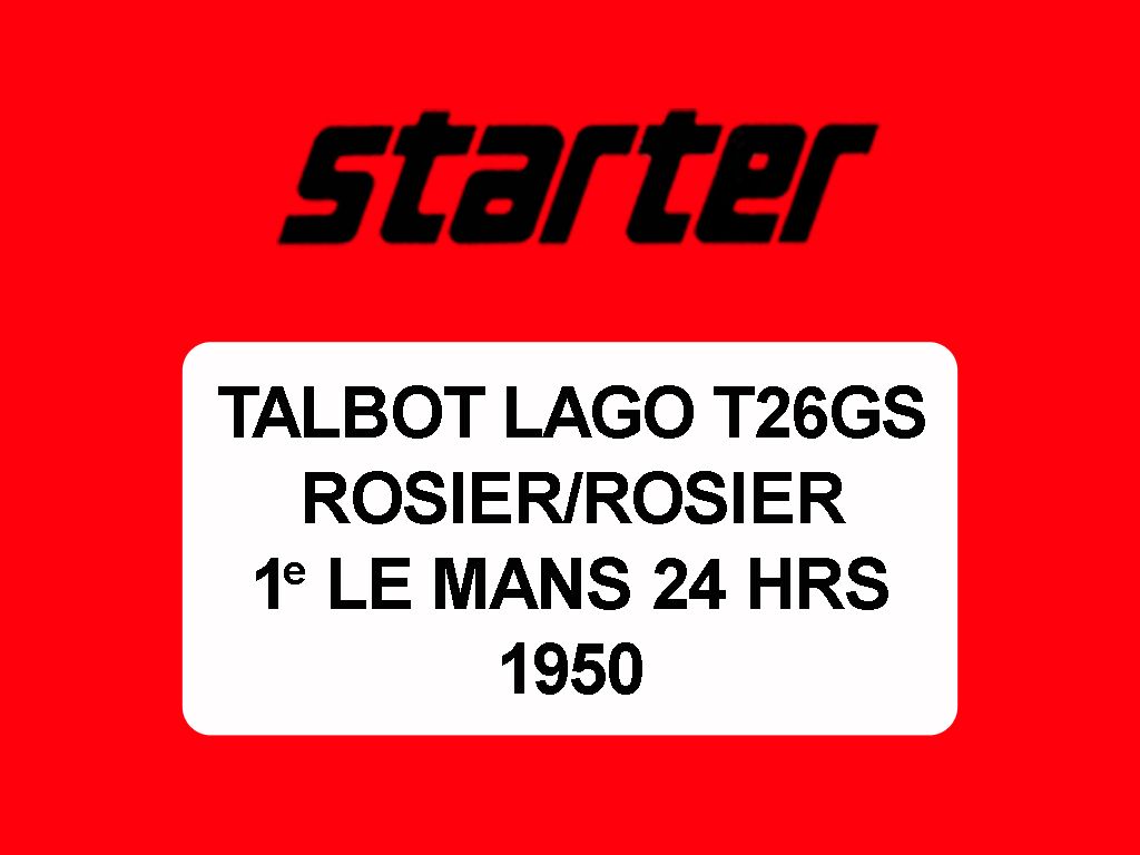 Talbot Lago T26GS 1950